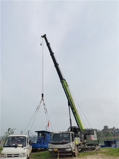 连云港市桥梁建设吊装案例